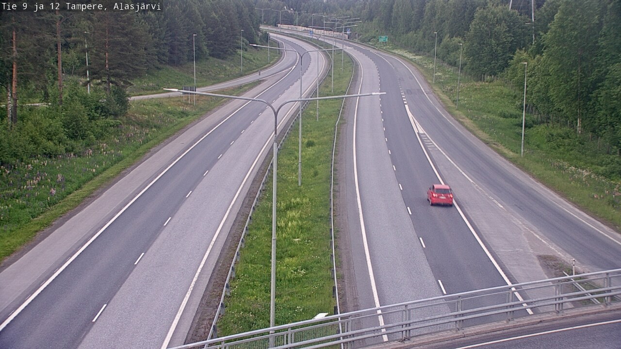 Kelikamerat Kuva Tie 12 Tampere, Alasjärvi, Tampere, Pirkanmaa