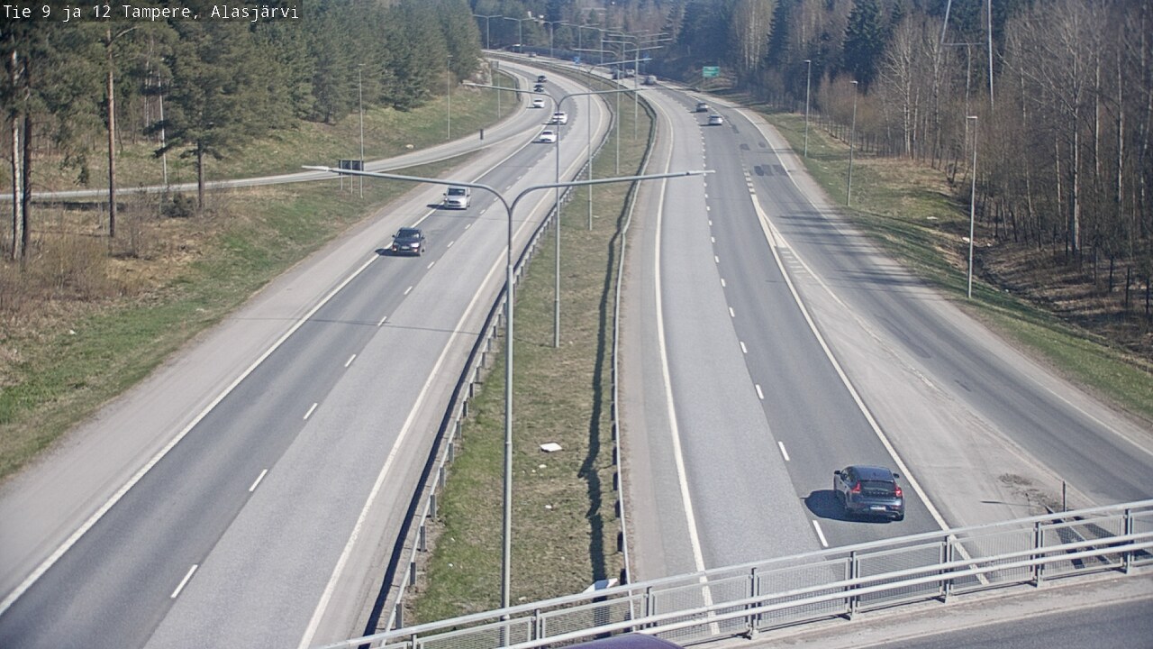 Kelikamerat Kuva Tie 12 Tampere, Alasjärvi, Tampere, Pirkanmaa