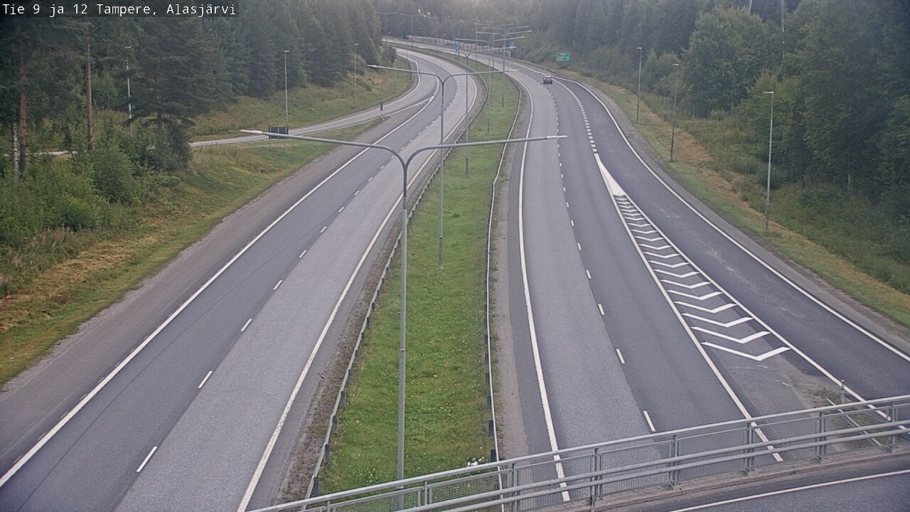 Weather Camera Image Road 12 Tampere, Alasjärvi, Tampere, Pirkanmaa