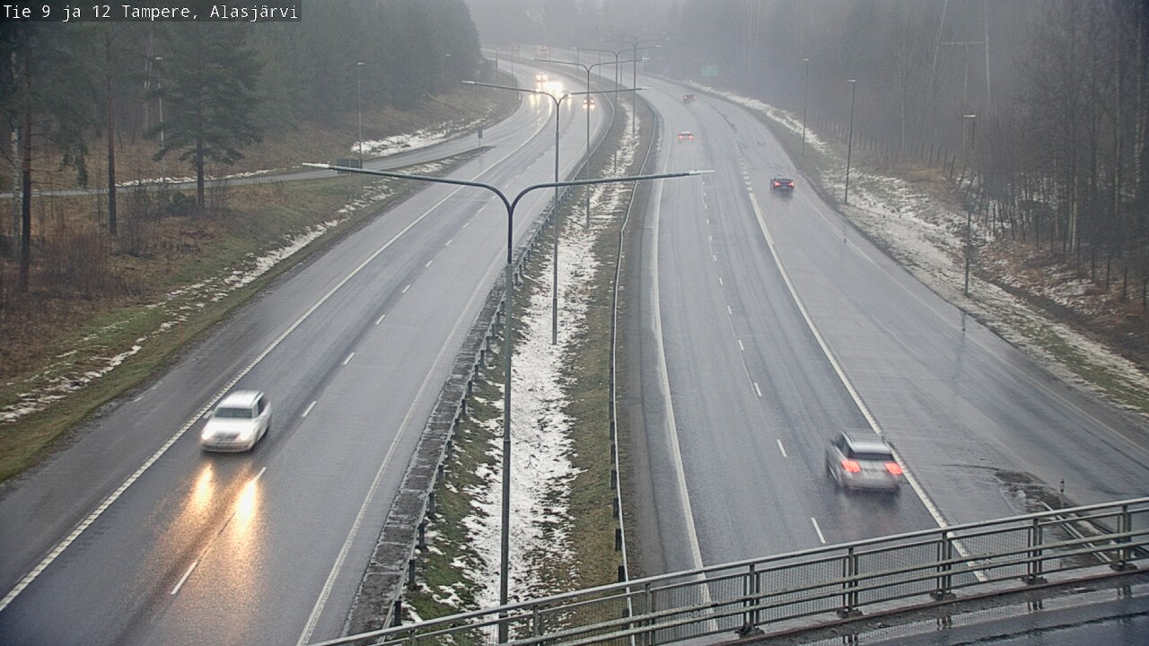 Weather Camera Image Road 12 Tampere, Alasjärvi, Tampere, Pirkanmaa