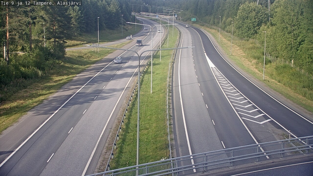 Kelikamerat Kuva Tie 12 Tampere, Alasjärvi, Tampere, Pirkanmaa