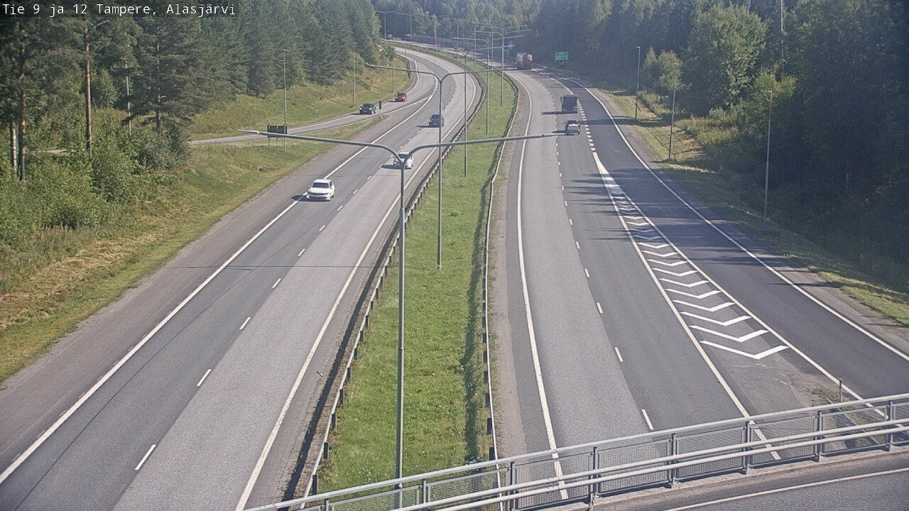 Kelikamerat Kuva Tie 12 Tampere, Alasjärvi, Tampere, Pirkanmaa
