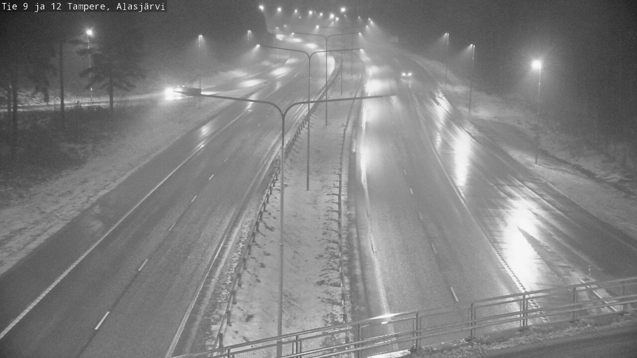 Weather Camera Image Väg 12 Tammerfors, Alasjärvi, Tampere, Pirkanmaa