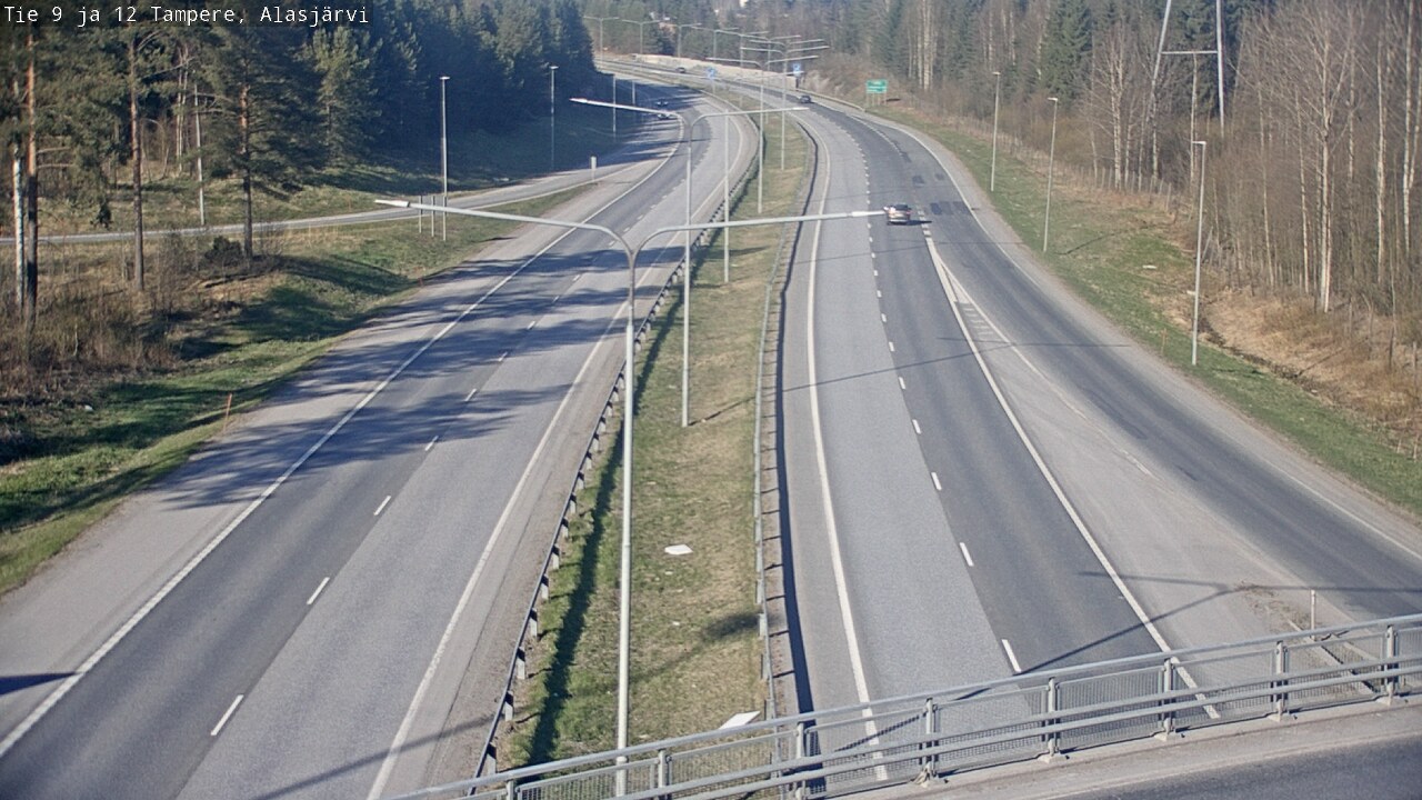 Kelikamerat Kuva Tie 12 Tampere, Alasjärvi, Tampere, Pirkanmaa