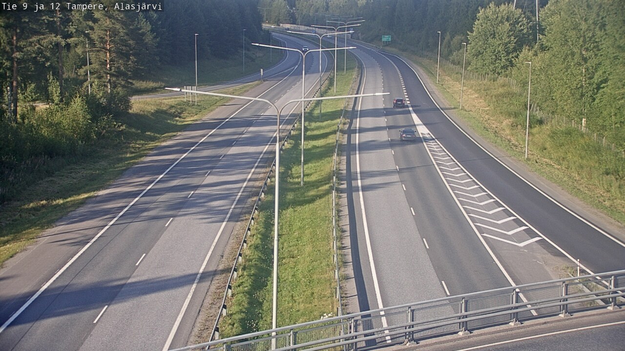 Kelikamerat Kuva Tie 12 Tampere, Alasjärvi, Tampere, Pirkanmaa