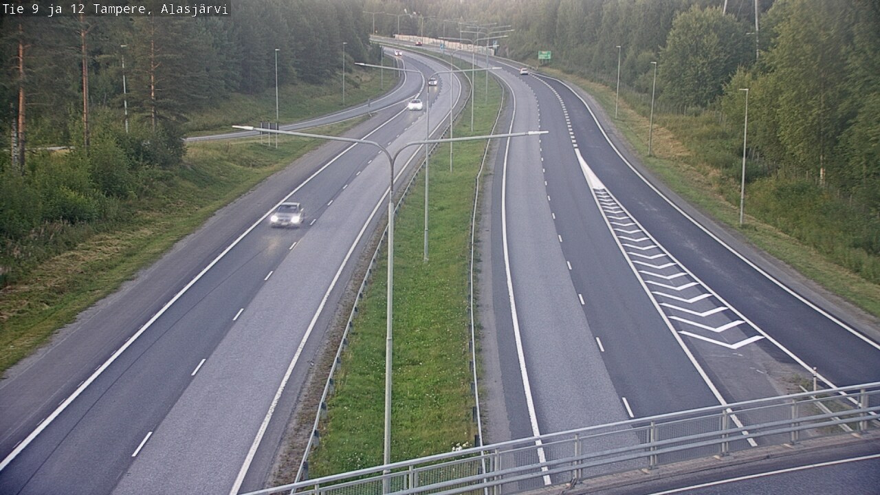 Kelikamerat Kuva Tie 12 Tampere, Alasjärvi, Tampere, Pirkanmaa