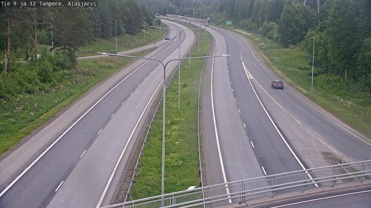 Kelikamerat Kuva Tie 12 Tampere, Alasjärvi, Tampere, Pirkanmaa