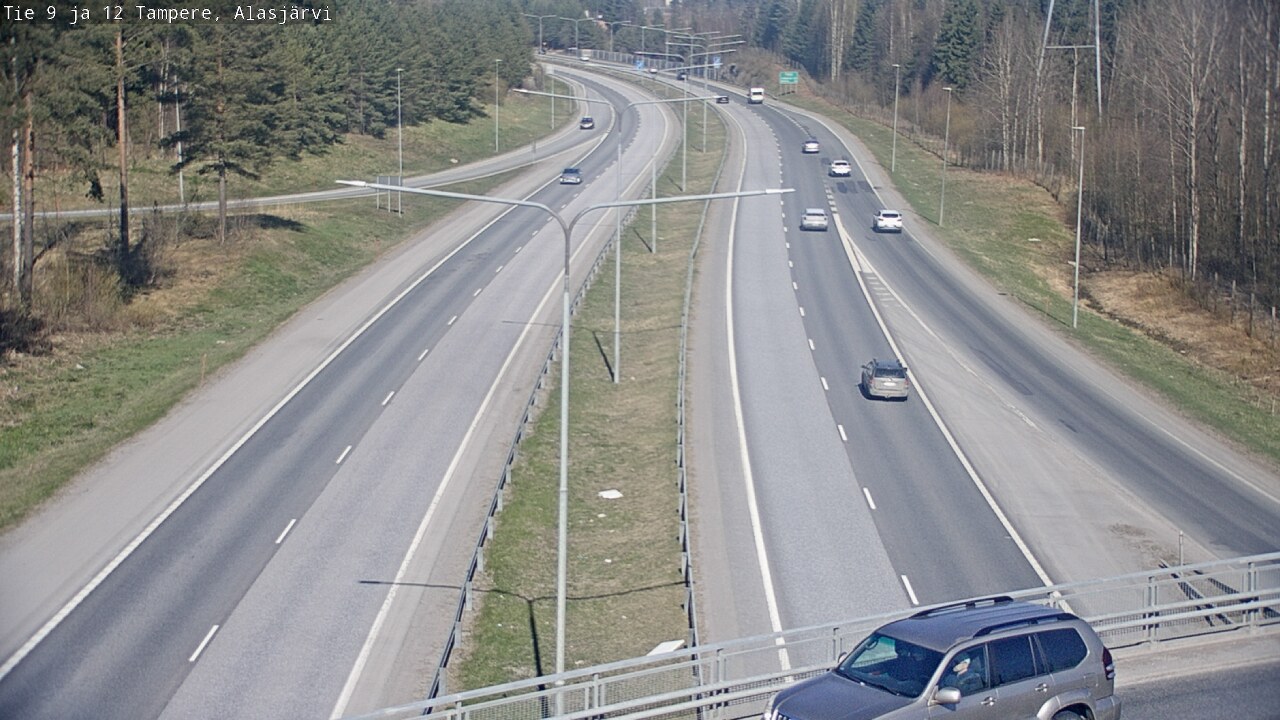 Kelikamerat Kuva Tie 12 Tampere, Alasjärvi, Tampere, Pirkanmaa
