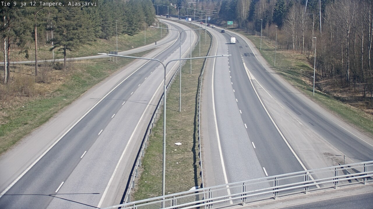 Kelikamerat Kuva Tie 12 Tampere, Alasjärvi, Tampere, Pirkanmaa