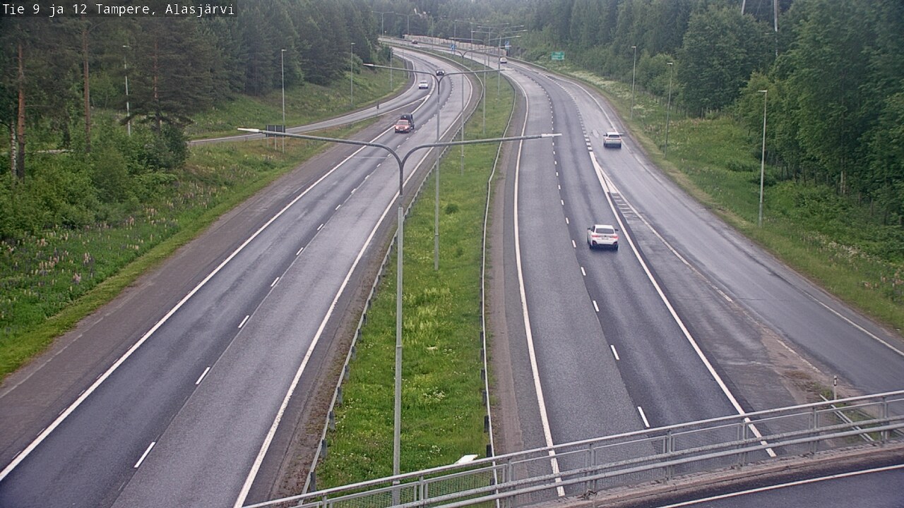 Kelikamerat Kuva Tie 12 Tampere, Alasjärvi, Tampere, Pirkanmaa