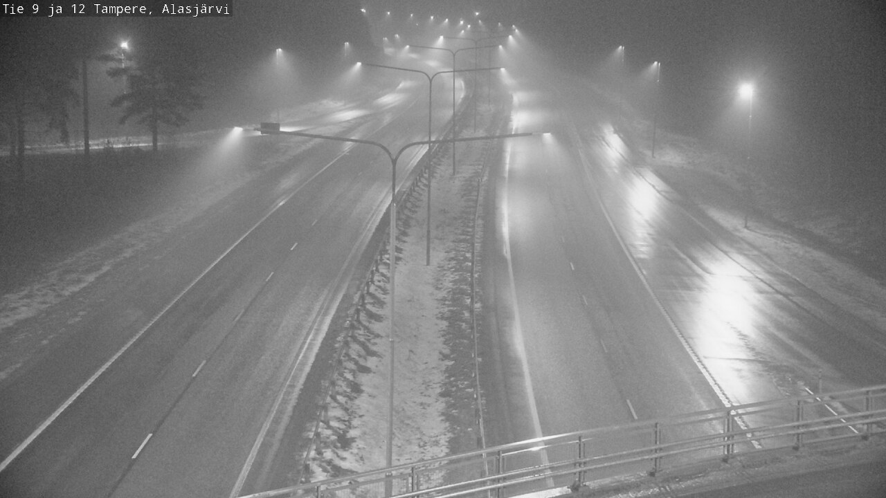 Weather Camera Image Väg 12 Tammerfors, Alasjärvi, Tampere, Pirkanmaa