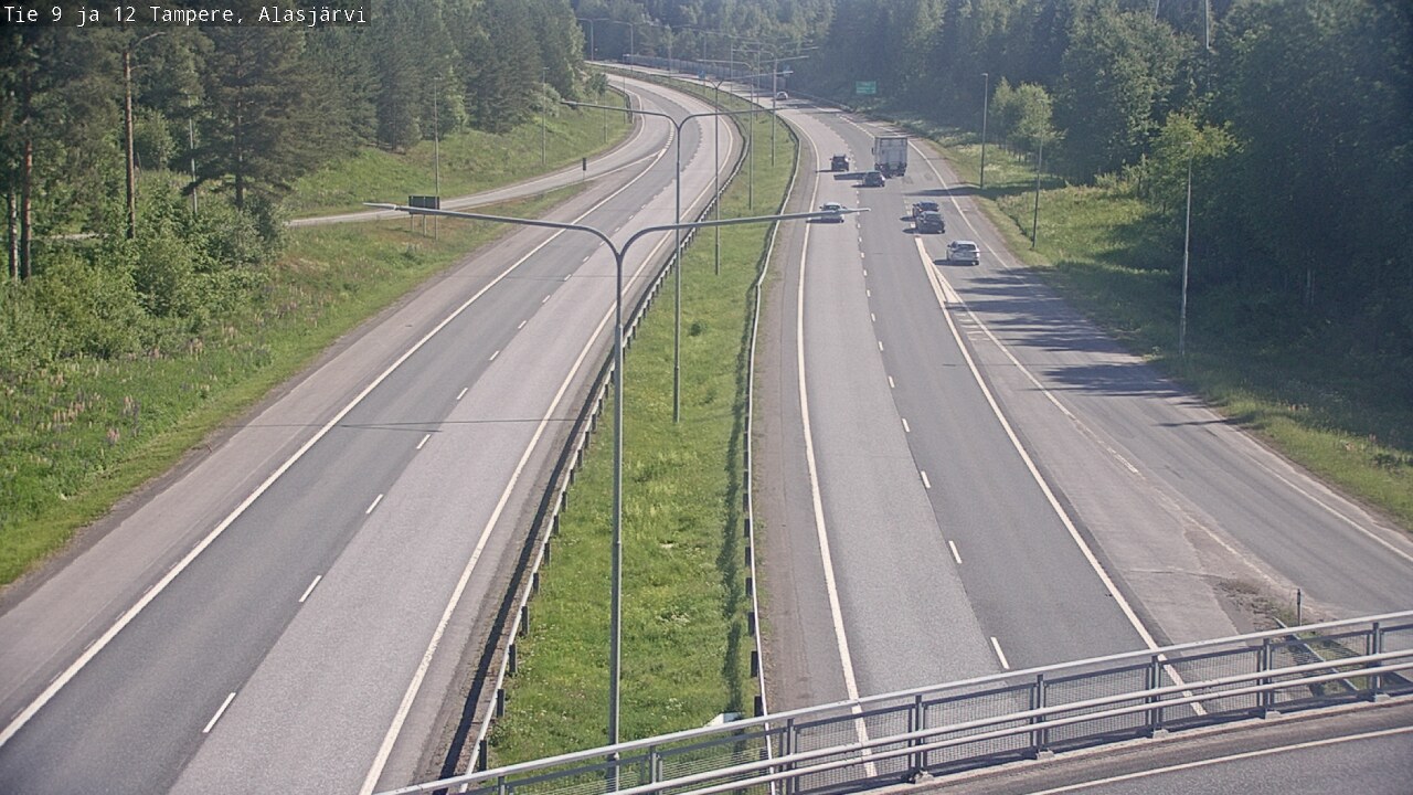 Kelikamerat Kuva Tie 12 Tampere, Alasjärvi, Tampere, Pirkanmaa