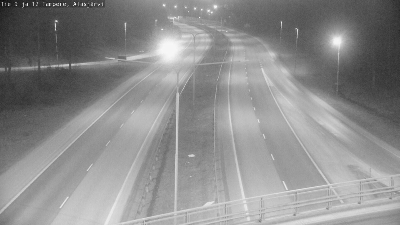Weather Camera Image Road 12 Tampere, Alasjärvi, Tampere, Pirkanmaa