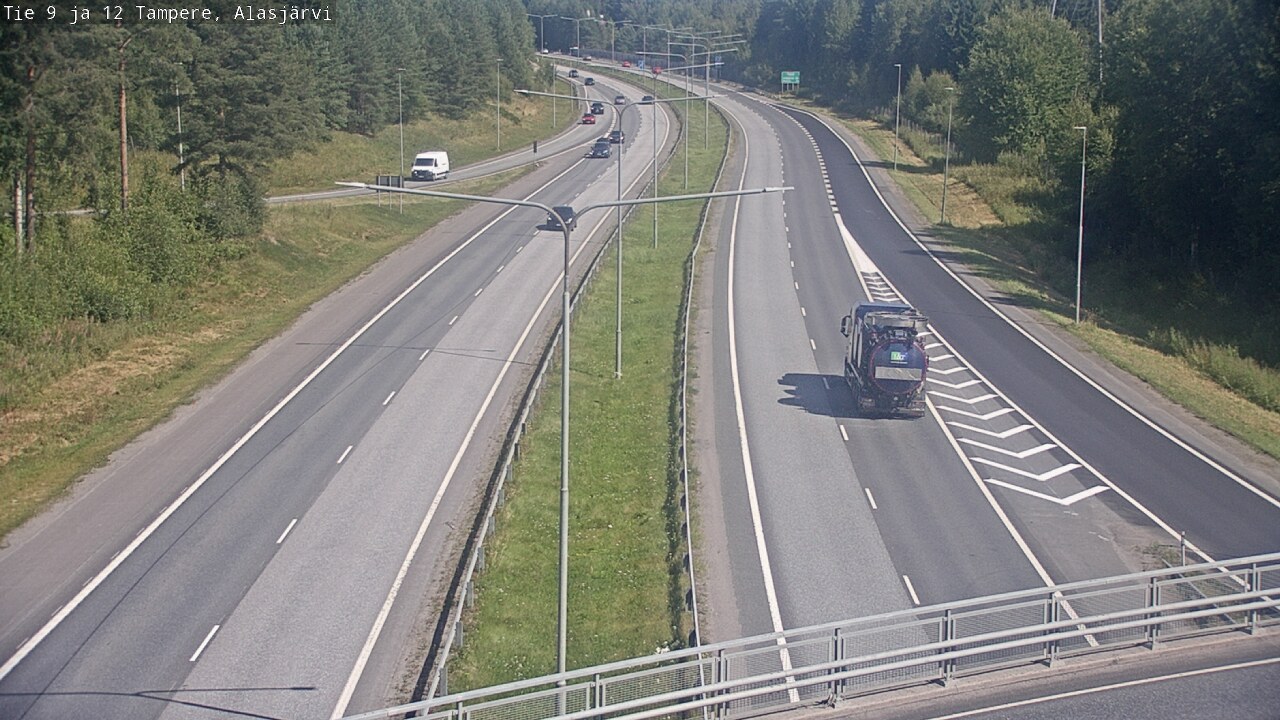 Kelikamerat Kuva Tie 12 Tampere, Alasjärvi, Tampere, Pirkanmaa