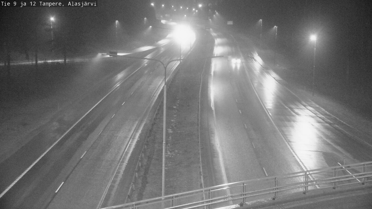 Weather Camera Image Road 12 Tampere, Alasjärvi, Tampere, Pirkanmaa