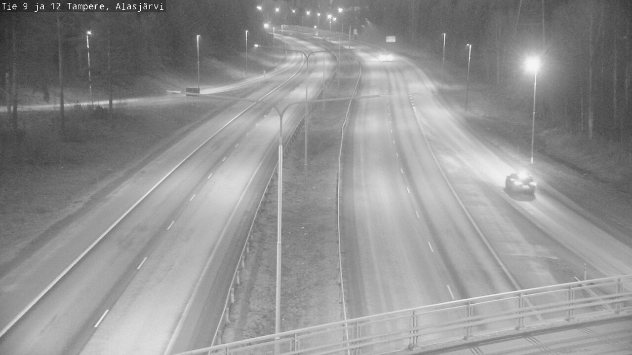 Weather Camera Image Road 12 Tampere, Alasjärvi, Tampere, Pirkanmaa