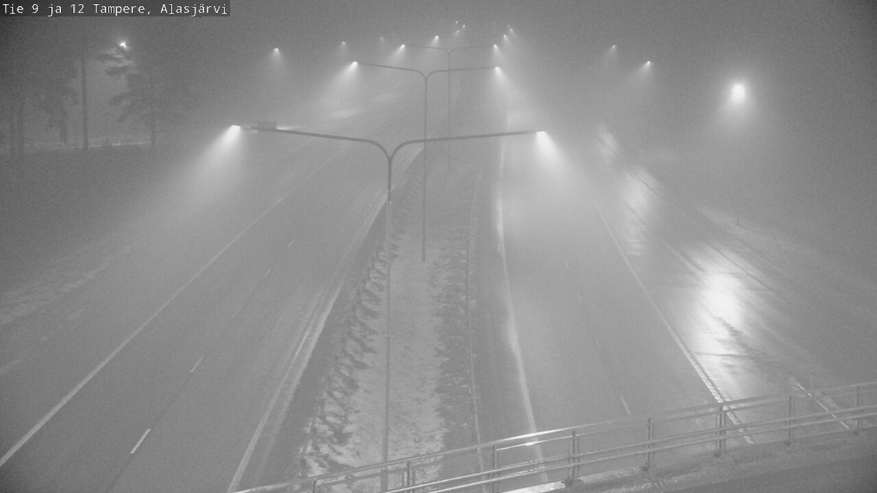 Weather Camera Image Väg 12 Tammerfors, Alasjärvi, Tampere, Pirkanmaa
