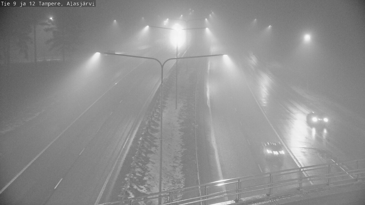 Weather Camera Image Väg 12 Tammerfors, Alasjärvi, Tampere, Pirkanmaa