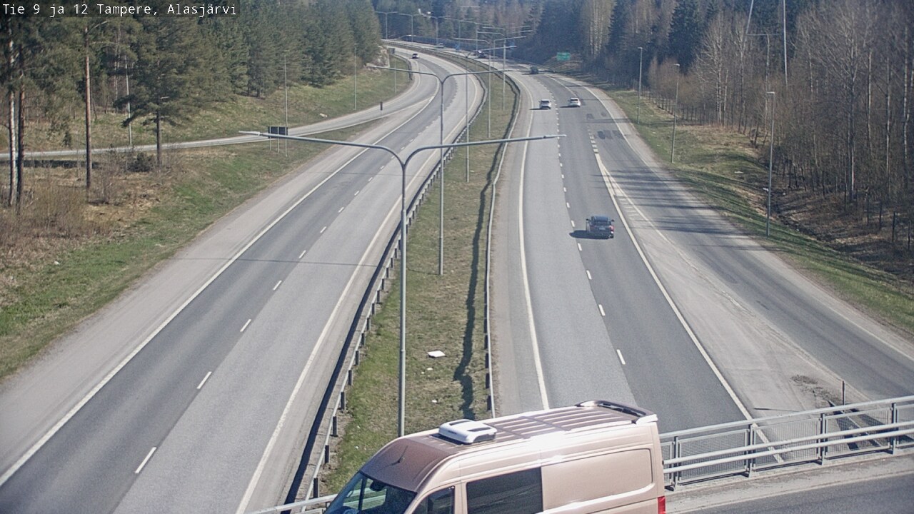 Kelikamerat Kuva Tie 12 Tampere, Alasjärvi, Tampere, Pirkanmaa