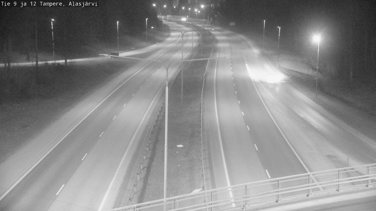 Weather Camera Image Road 12 Tampere, Alasjärvi, Tampere, Pirkanmaa