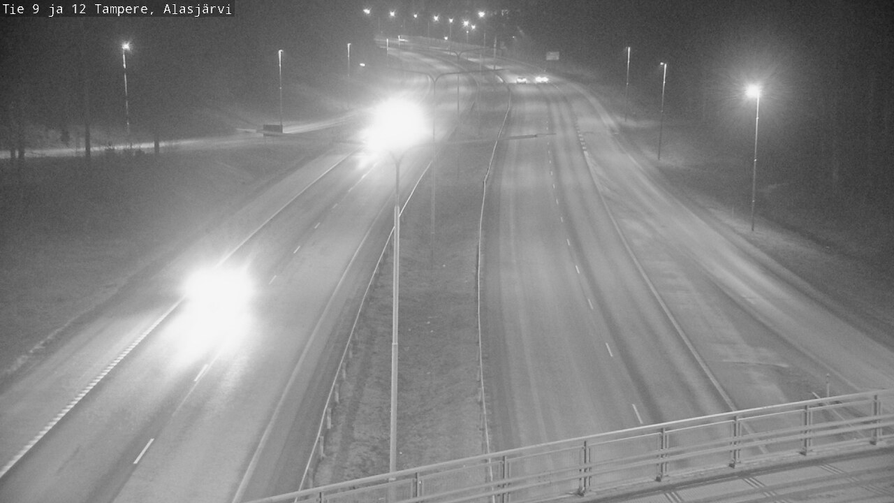 Weather Camera Image Road 12 Tampere, Alasjärvi, Tampere, Pirkanmaa