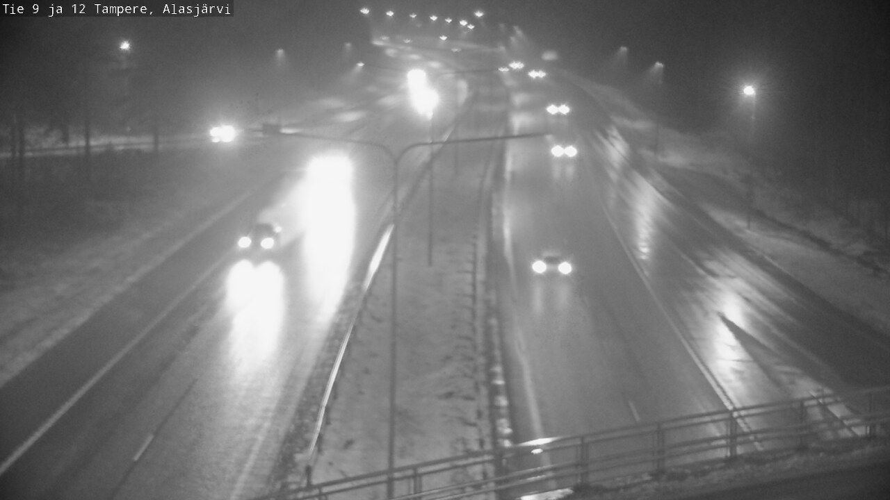 Weather Camera Image Väg 12 Tammerfors, Alasjärvi, Tampere, Pirkanmaa