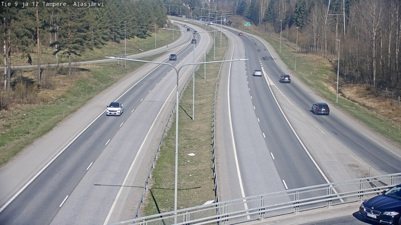 Kelikamerat Kuva Tie 12 Tampere, Alasjärvi, Tampere, Pirkanmaa