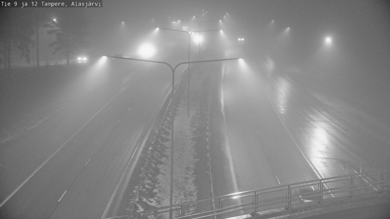 Weather Camera Image Väg 12 Tammerfors, Alasjärvi, Tampere, Pirkanmaa