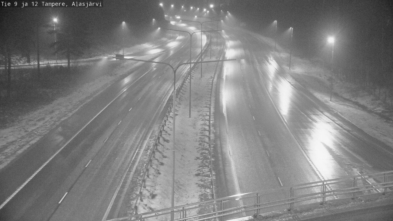 Weather Camera Image Väg 12 Tammerfors, Alasjärvi, Tampere, Pirkanmaa