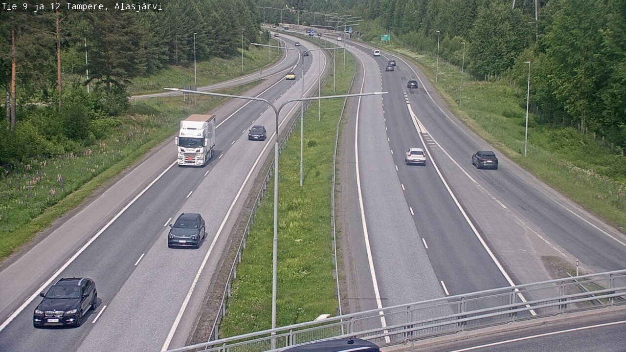 Kelikamerat Kuva Tie 12 Tampere, Alasjärvi, Tampere, Pirkanmaa