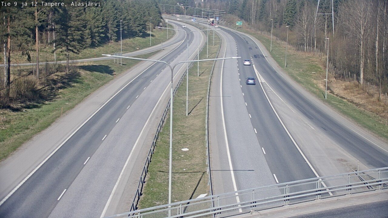 Kelikamerat Kuva Tie 12 Tampere, Alasjärvi, Tampere, Pirkanmaa