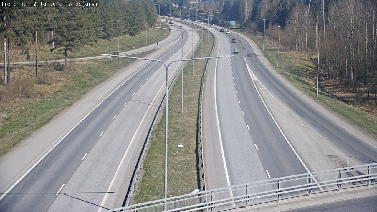 Kelikamerat Kuva Tie 12 Tampere, Alasjärvi, Tampere, Pirkanmaa