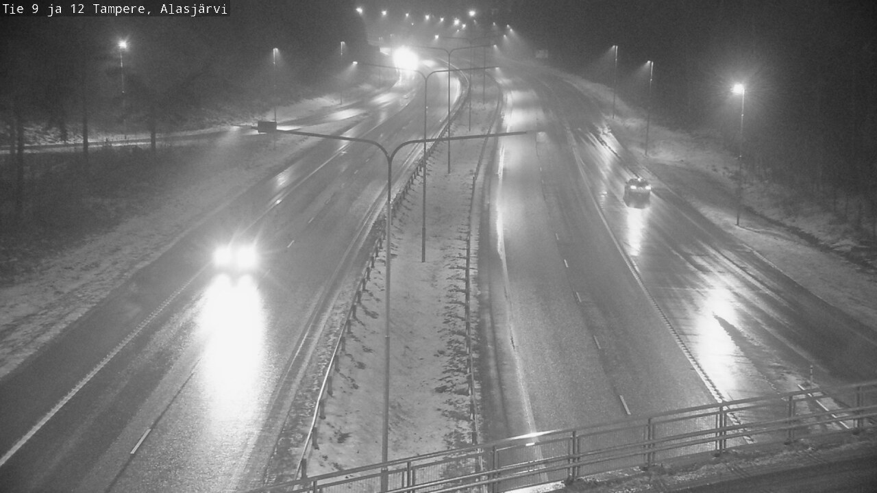 Weather Camera Image Väg 12 Tammerfors, Alasjärvi, Tampere, Pirkanmaa