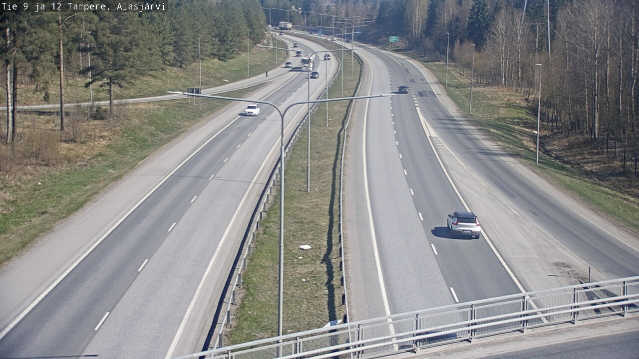 Kelikamerat Kuva Tie 12 Tampere, Alasjärvi, Tampere, Pirkanmaa