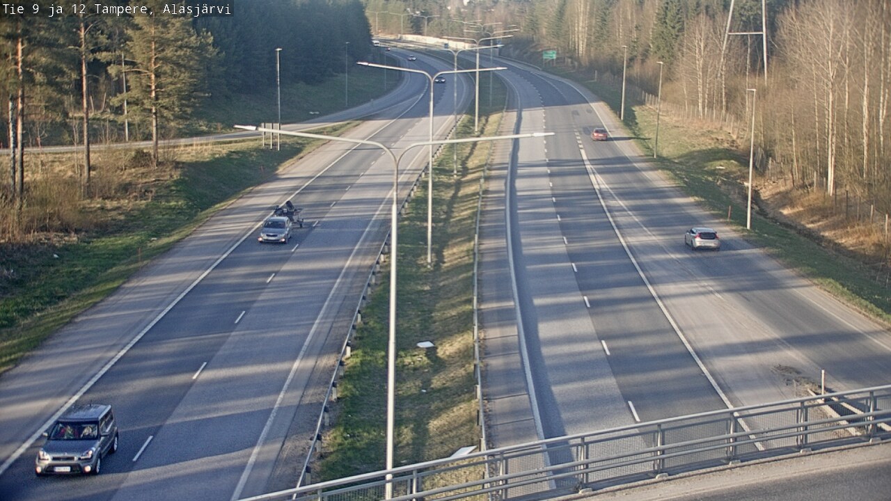 Kelikamerat Kuva Tie 12 Tampere, Alasjärvi, Tampere, Pirkanmaa