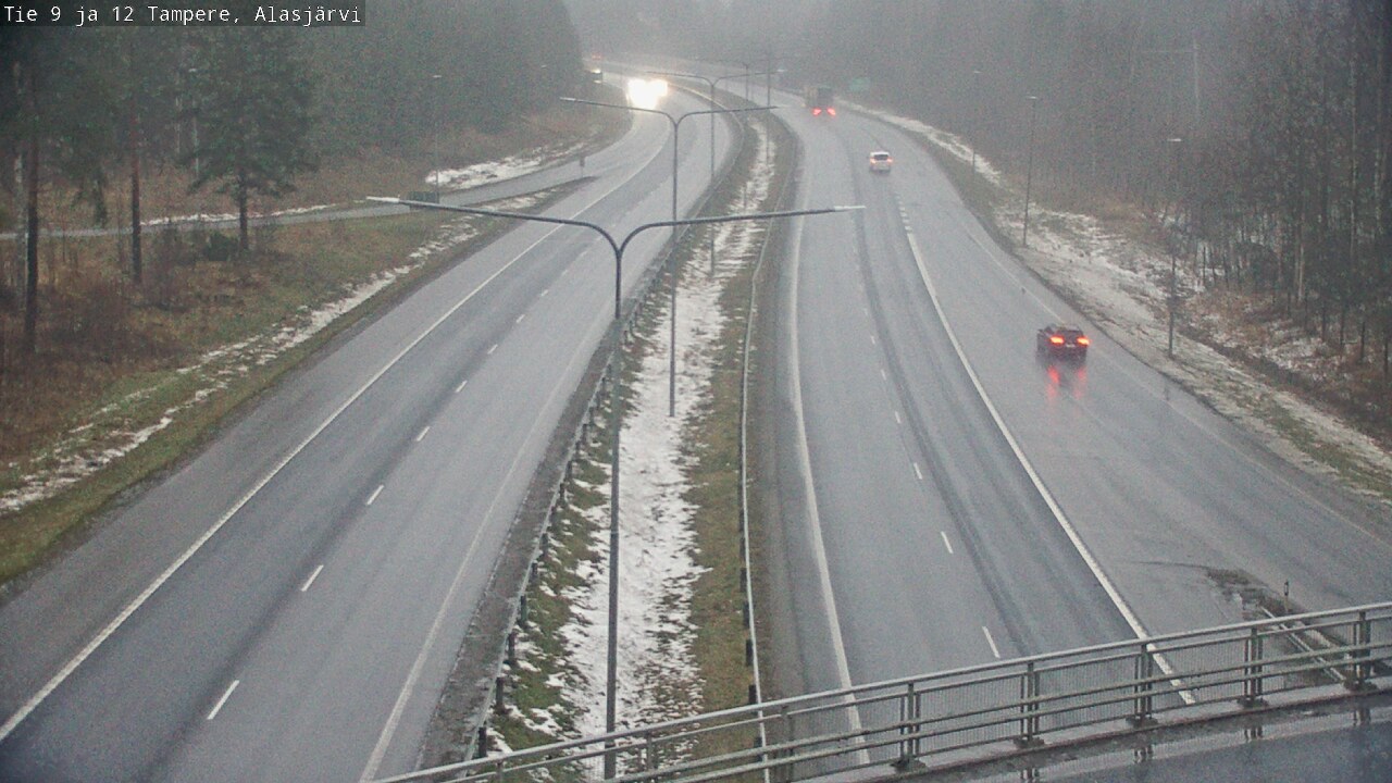 Weather Camera Image Road 12 Tampere, Alasjärvi, Tampere, Pirkanmaa