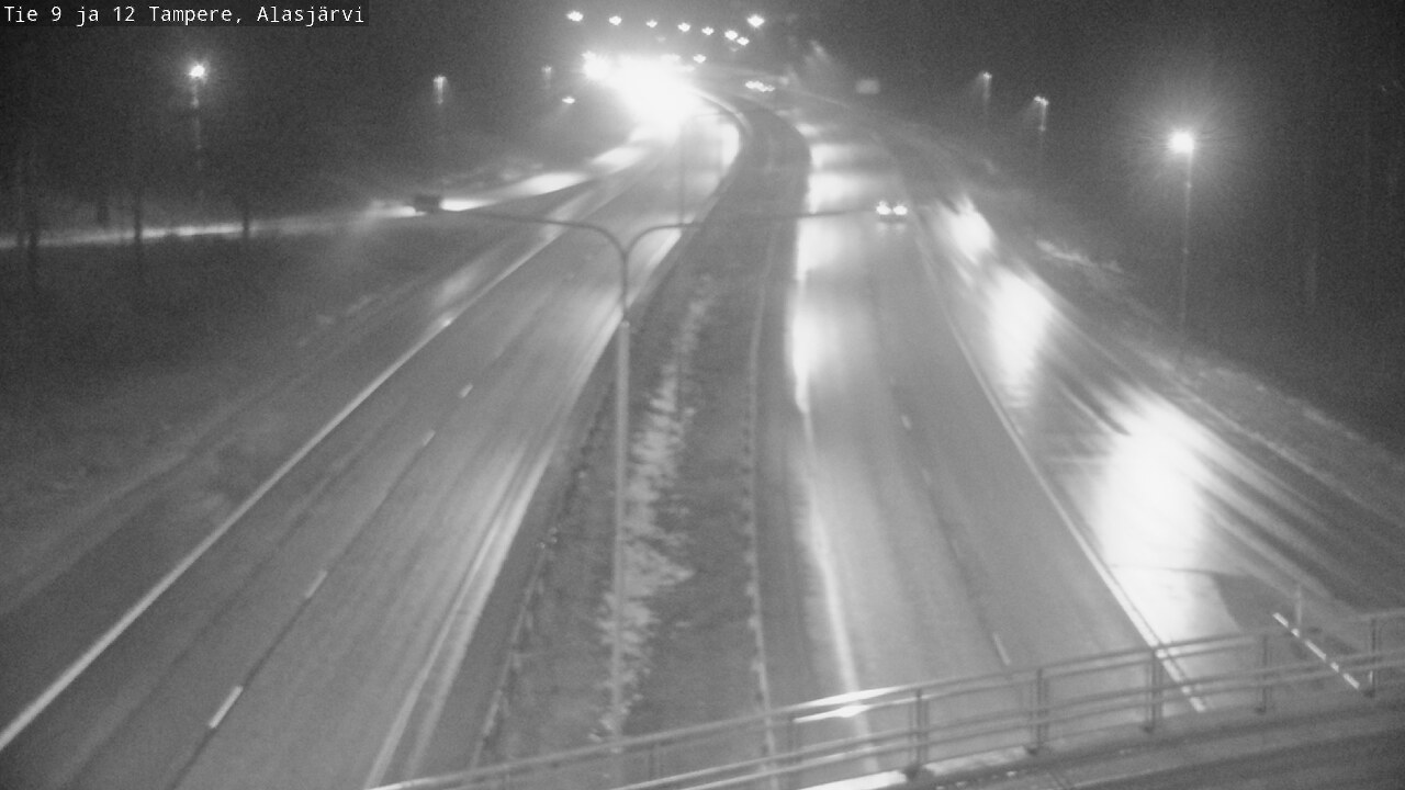Weather Camera Image Road 12 Tampere, Alasjärvi, Tampere, Pirkanmaa