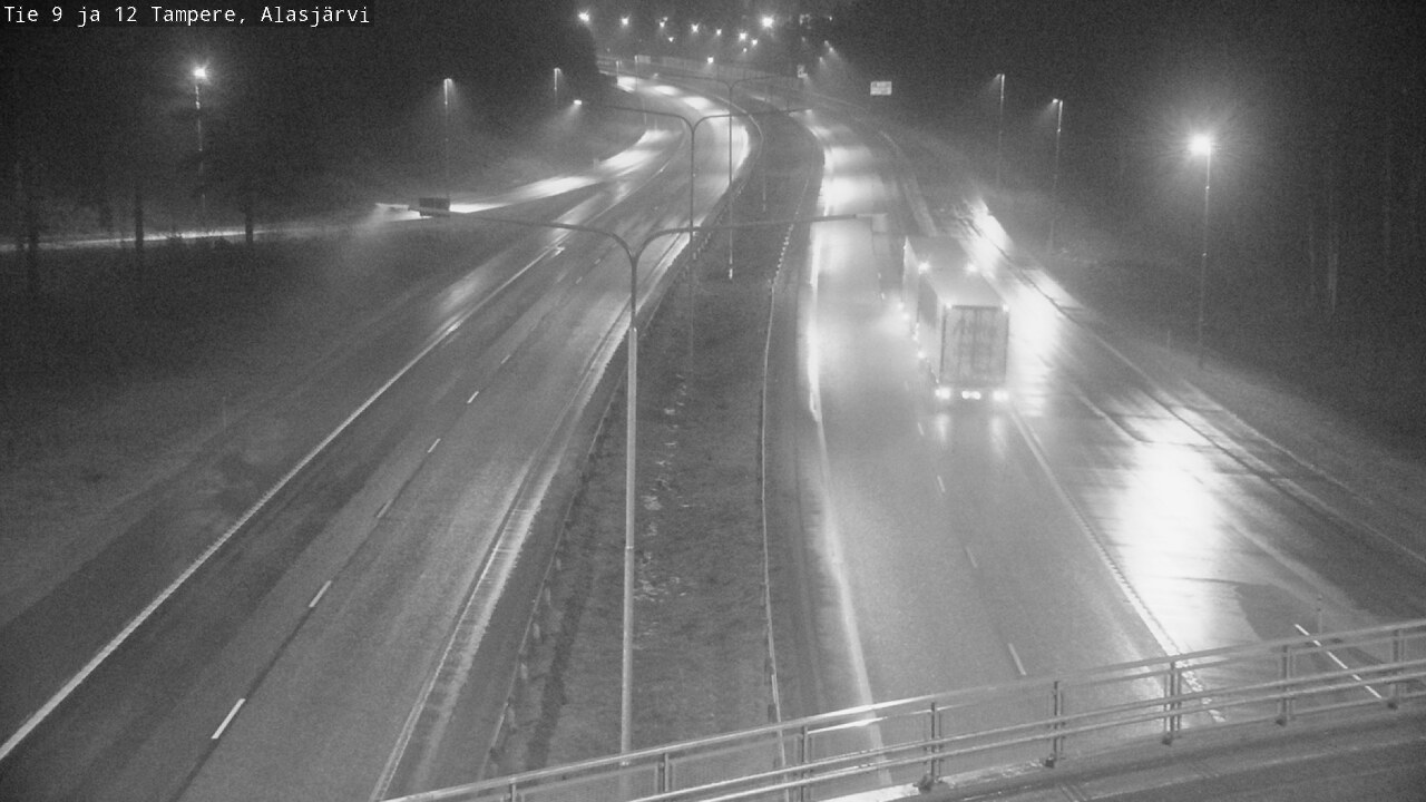 Weather Camera Image Road 12 Tampere, Alasjärvi, Tampere, Pirkanmaa