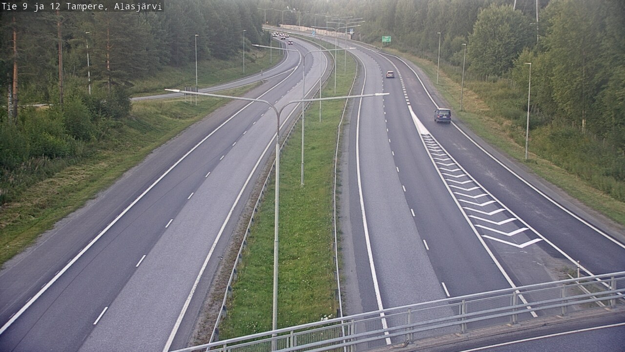 Kelikamerat Kuva Tie 12 Tampere, Alasjärvi, Tampere, Pirkanmaa