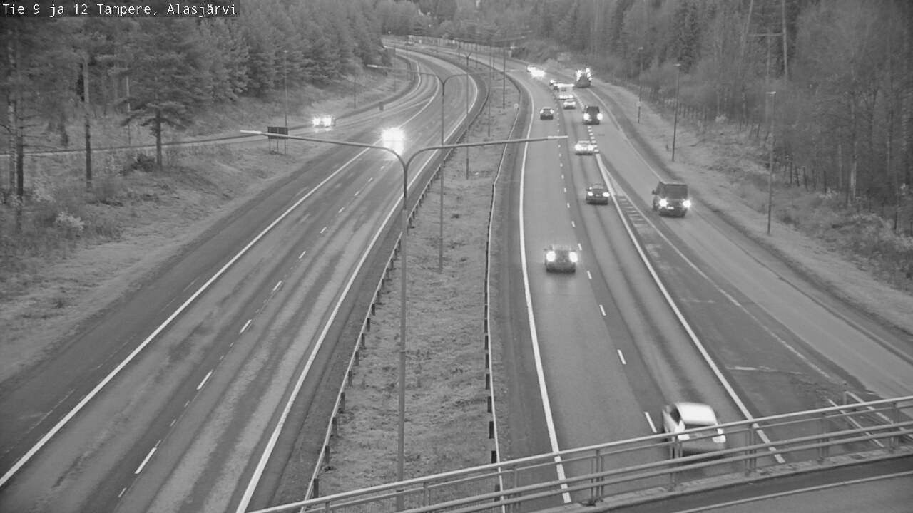 Kelikamerat Kuva Tie 12 Tampere, Alasjärvi, Tampere, Pirkanmaa