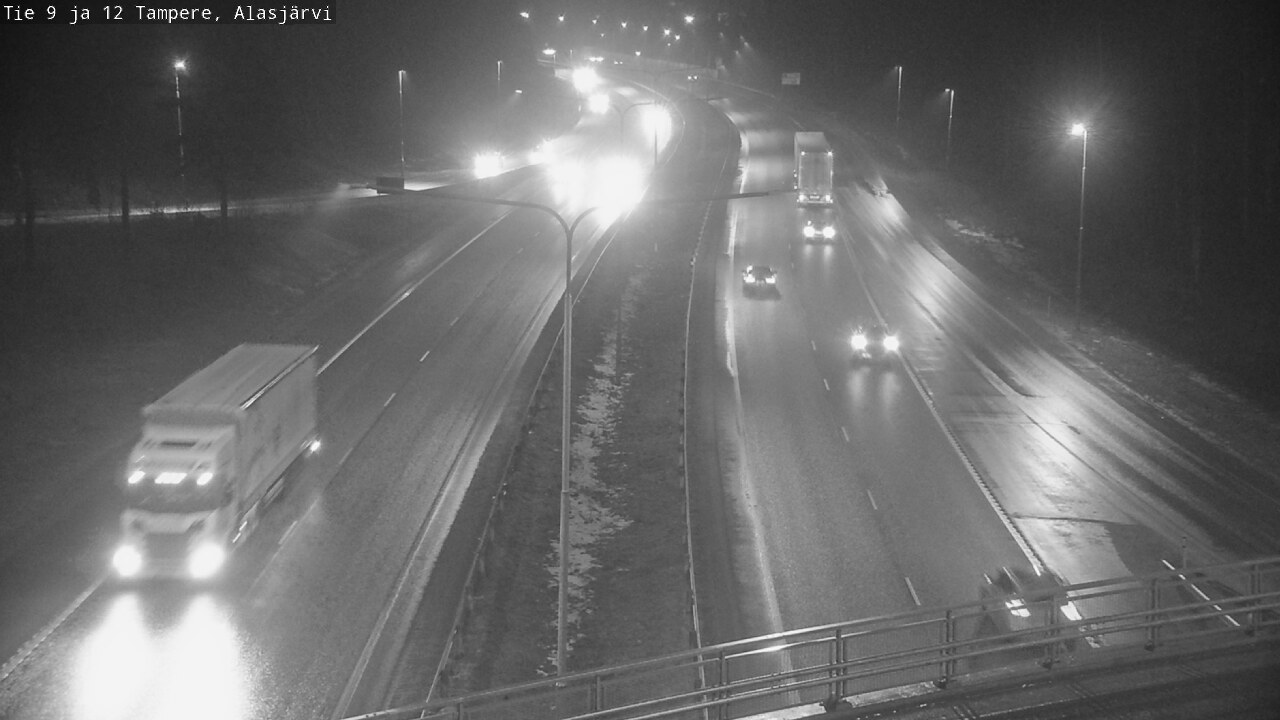 Weather Camera Image Road 12 Tampere, Alasjärvi, Tampere, Pirkanmaa