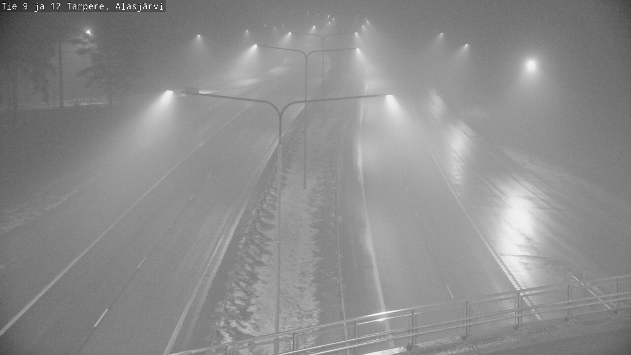 Weather Camera Image Väg 12 Tammerfors, Alasjärvi, Tampere, Pirkanmaa
