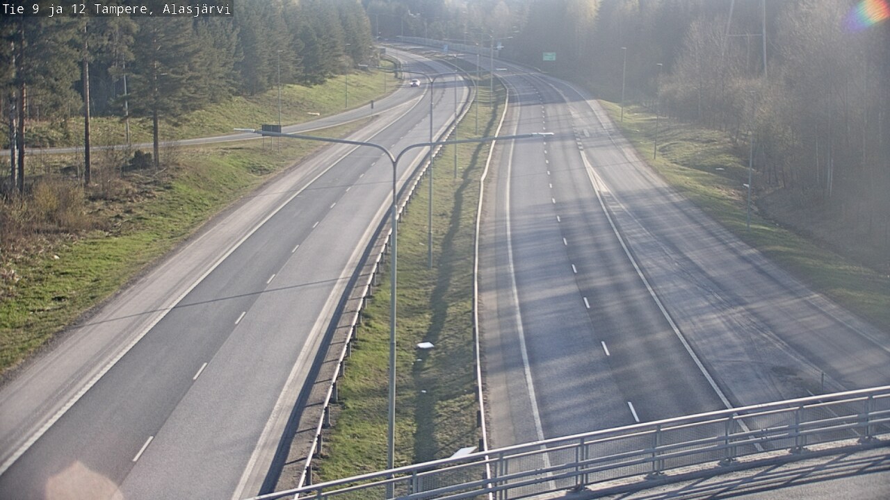 Kelikamerat Kuva Tie 12 Tampere, Alasjärvi, Tampere, Pirkanmaa