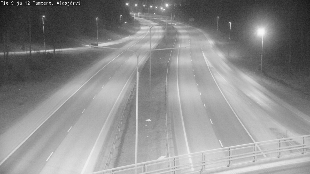 Weather Camera Image Road 12 Tampere, Alasjärvi, Tampere, Pirkanmaa