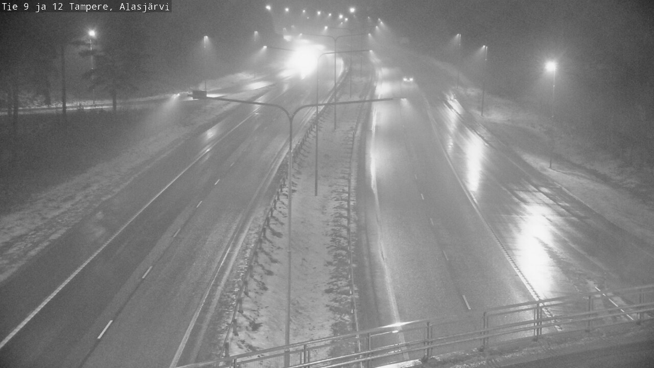 Weather Camera Image Väg 12 Tammerfors, Alasjärvi, Tampere, Pirkanmaa