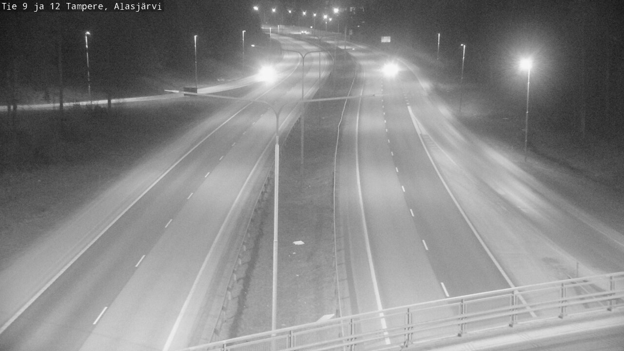 Weather Camera Image Väg 12 Tammerfors, Alasjärvi, Tampere, Pirkanmaa