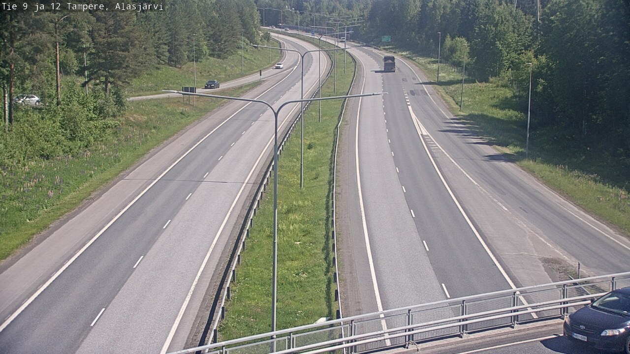 Kelikamerat Kuva Tie 12 Tampere, Alasjärvi, Tampere, Pirkanmaa