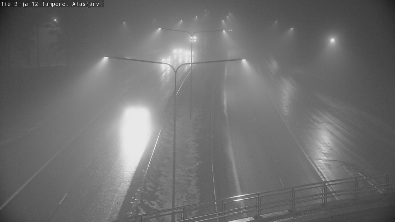 Weather Camera Image Väg 12 Tammerfors, Alasjärvi, Tampere, Pirkanmaa