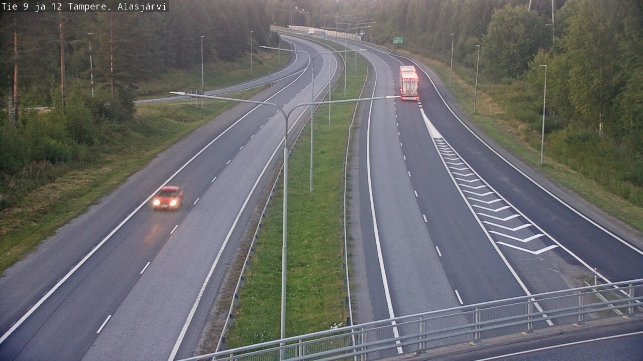 Kelikamerat Kuva Tie 12 Tampere, Alasjärvi, Tampere, Pirkanmaa