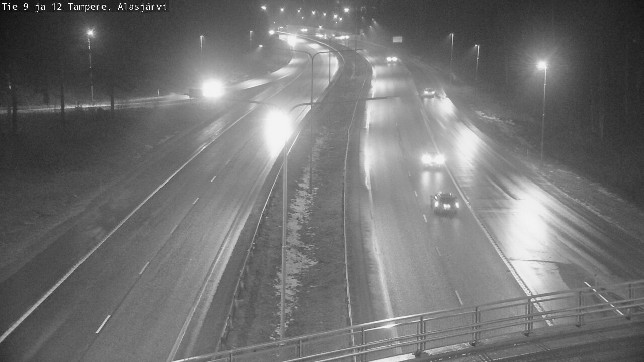 Weather Camera Image Road 12 Tampere, Alasjärvi, Tampere, Pirkanmaa
